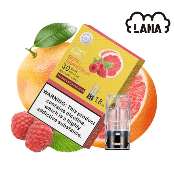 LANA1代LOGO漿果葡萄柚png LANA 台灣電子霧化器選物店 | 主機煙彈現貨直送