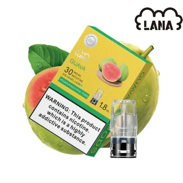 LANA1代LOGO番石榴webp LANA 台灣電子霧化器選物店 | 主機煙彈現貨直送