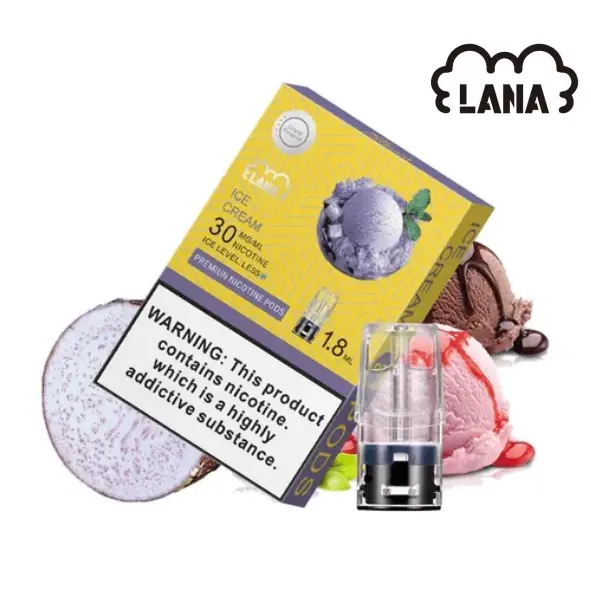 LANA1代LOGO香芋冰淇淋webp LANA 台灣電子霧化器選物店 | 主機煙彈現貨直送