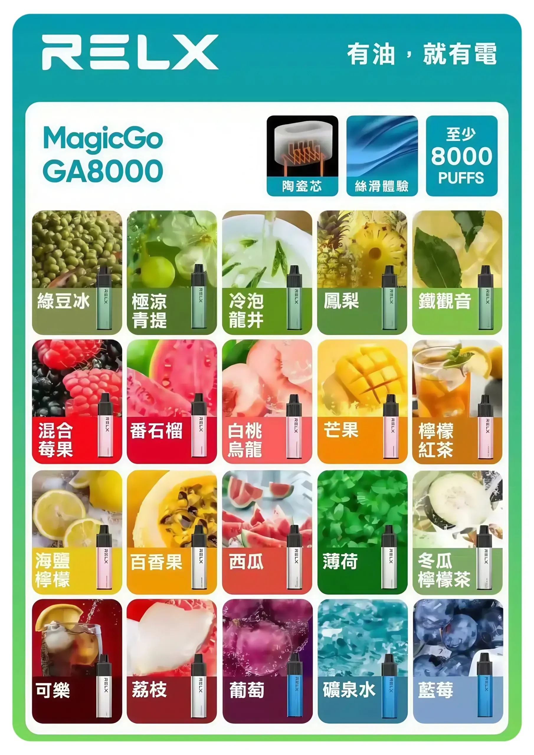 RELX悅刻8000口拋棄式scaled1webp LANA 台灣電子霧化器選物店 | 主機煙彈現貨直送